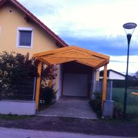 Carport aus Holz